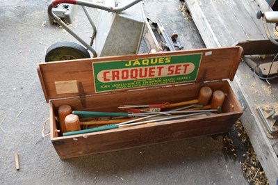 Lot 464 - A Jaques croquet set