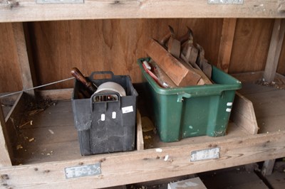 Lot 467 - Two boxes of various drill bits and other...