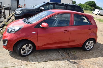 Lot 481 - A Kia Picanto petrol 2014, mileage 80,197, MOT...
