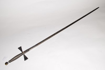 Lot 100 - Ceremonial Masonic sword. Lacking scabbard