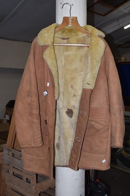 Lot 803 - A suede sheepskin jacket
