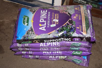 Lot 862 - Five sacks of Alpine Potting Mix