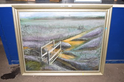 Lot 888 - Stye over a stream, oil on canvas by Martin...