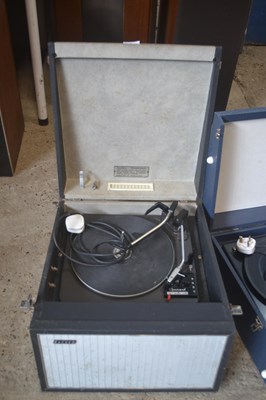 Lot 4 - A Garrard portable record player