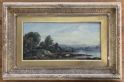 Lot 12 - British School, circa 19th century, Landscape...