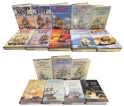 Lot 864 - ALEXANDER KENT: Various hardback titles, some...