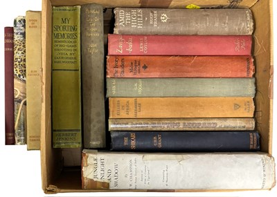 Lot 907 - ONE BOX: Various field sporting volumes...