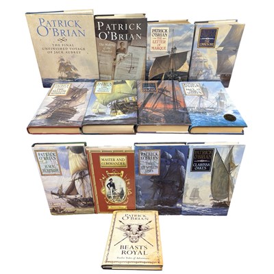 Lot 866 - ONE BOX: PATRICK O'BRIAN: CLARISSA OATES and...