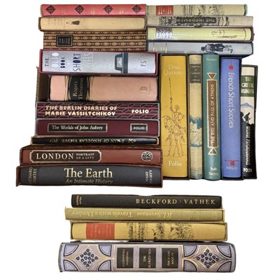 Lot 887 - ONE BOX: Various Folio Society titles