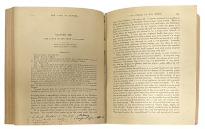 Lot 91 - CAPTAIN J H BALDWIN: THE LARGE AND SMALL GAME...