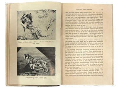 Lot 92 - COLONEL KESRI SINGH: HINTS ON TIGER SHOOTING...