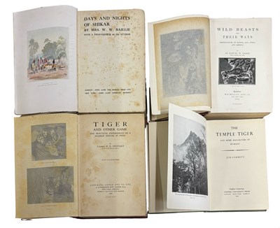 Lot 93 - BIG GAME: 4 Titles: MRS W W BAILLIE: DAYS AND...