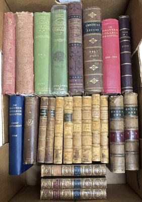 Lot 824 - ONE BOX: Various antiquarian volumes