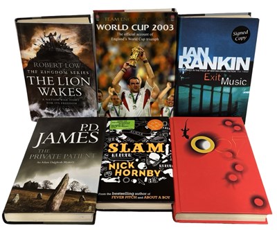 Lot 442 - INSCRIBED MODERN FICTION HARDBACKS: 6 Titles:...