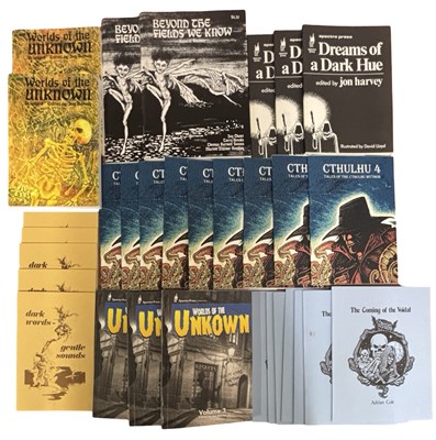 Lot 64 - ONE BOX: Spectre Press horror / fantasy...