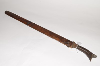 Lot 101 - 19th century Indonesian Sumbawa sword and...