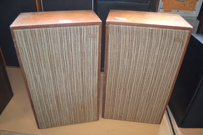 Lot 34 - A pair of Leak Mini Sandwich speakers