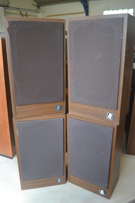 Lot 38 - Two pairs of Acoustic Research 18 speakers