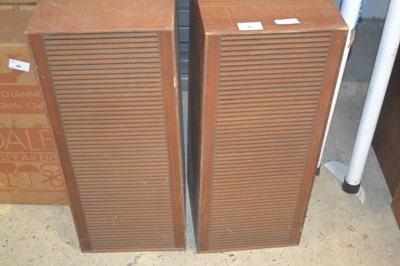 Lot 41 - A pair of Grundig 525 speakers