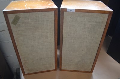 Lot 50 - A pair of Acoustic Research AR4 speakers