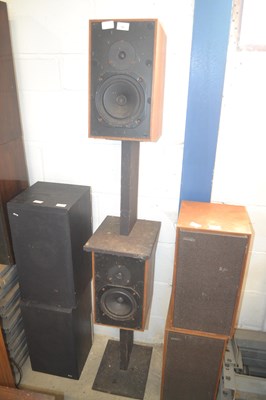 Lot 54 - A pair of Arkam speakers with stands