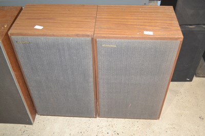Lot 59 - A pair of Dynastatic speakers