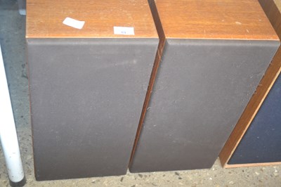 Lot 89 - A pair Lentek S4 speakers