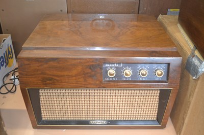 Lot 96 - A Dynatron Mazurka radiogram with speakers