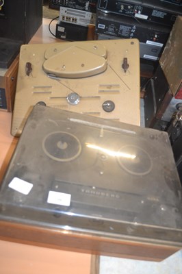 Lot 106 - A vintage Tandberg reel to reel tape player...