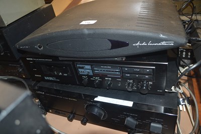 Lot 118 - Mixed lot of stereo separates comprising an...