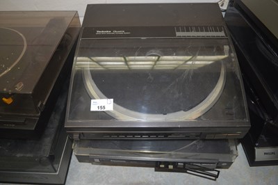 Lot 155 - A group of three turntables to include...