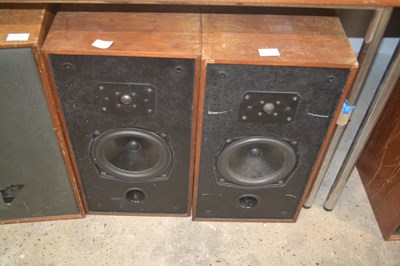 Lot 208 - A pair of vintage speakers possibly Omar