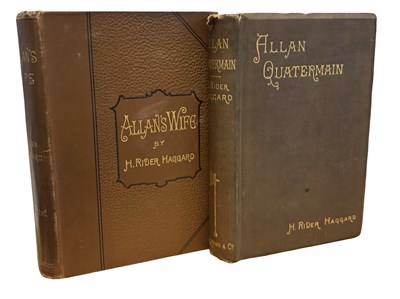 Lot 403 - H RIDER HAGGARD FIRSTS: 2 Titles: ALLAN...