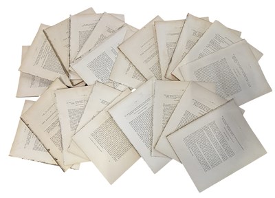 Lot 962 - A collection of offprints from Transactions of...