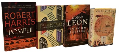 Lot 452 - INSCRIBED MODERN FICTION: 4 Titles: GILES...