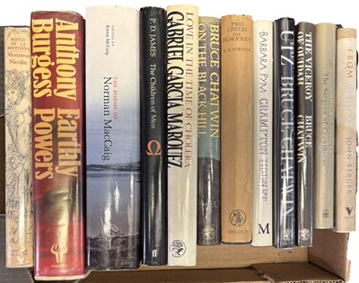 Lot 855 - ONE BOX: Various modern hardback firsts, to...