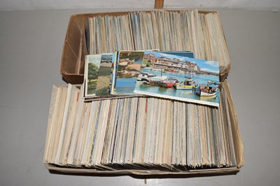 Lot 18 - Two boxes of postcards, some RP