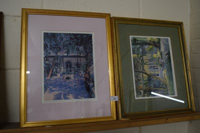 Lot 24 - Watercolour of Hemingway House, Key West by...
