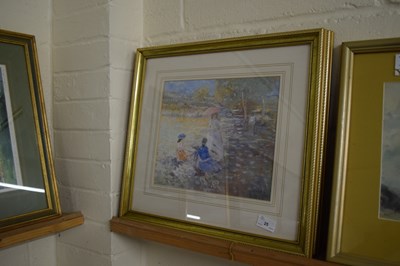 Lot 25 - Watercolour in impressionistic style