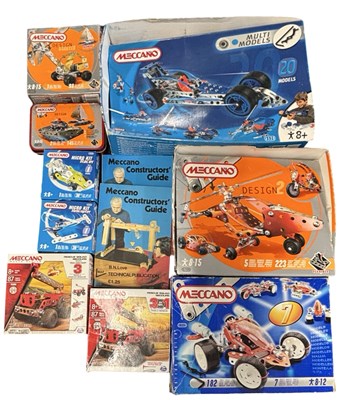 Lot 408 - A collection of various modern boxed Meccano...