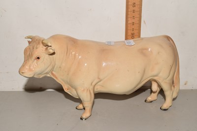 Lot 50 - A Beswick model of a bull