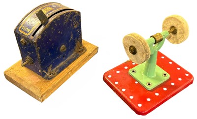 Lot 2 - A Mamod pedestal buffer wheel, together with a...
