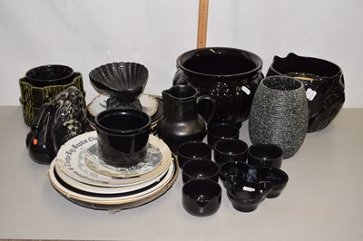 Lot 139 - Group of ceramic wares, jardinieres, vases etc