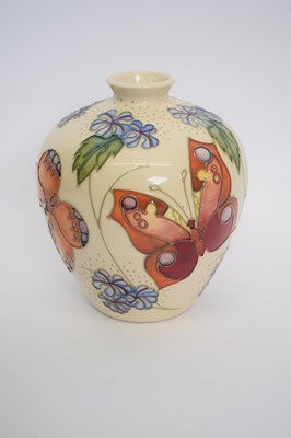 Lot 61 - Moorcroft vase with tube lined design of...