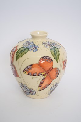 Lot 61 - Moorcroft vase with tube lined design of...