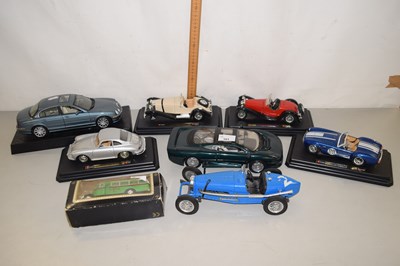 Lot 161 - Group of mounted collectors cars including...