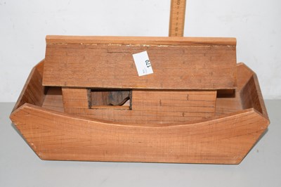 Lot 170 - A wooden model of Noah's Ark together with a...