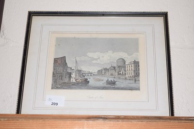 Lot 209 - Coloured print of Courts of Law