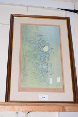 Lot 218 - Botanical print limited edition signed by the...