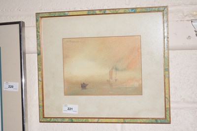 Lot 221 - Watercolour of a river scene signed Spencer